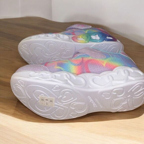 Skechers Girl's Sweetheart Lights-Lets Shine Sneaker NIB SIZE 4 - Picture 5 of 5